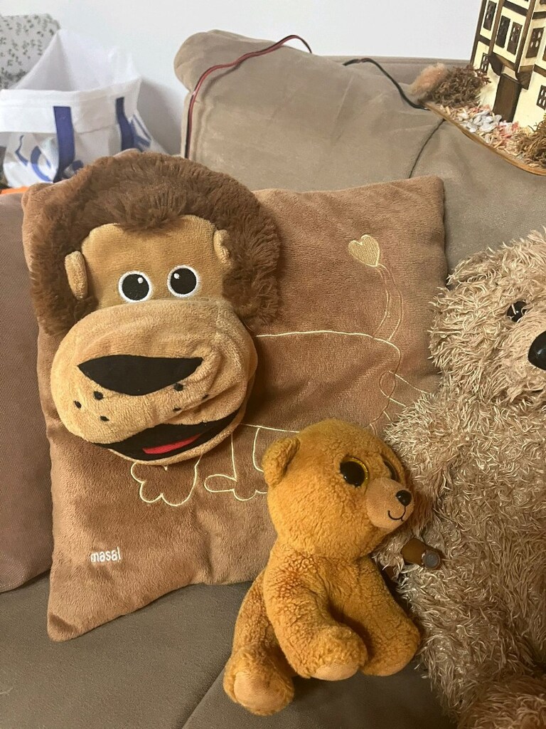 4 peluş 1tane bebek 1 gece lanbası - 3