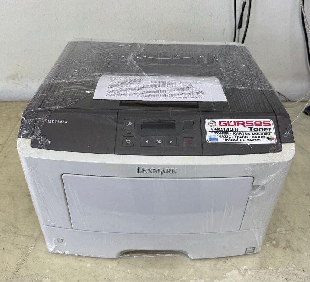 Yazıcı Lexmark M 410dn Yüksek Kapasite Temiz Bakımlı - 7