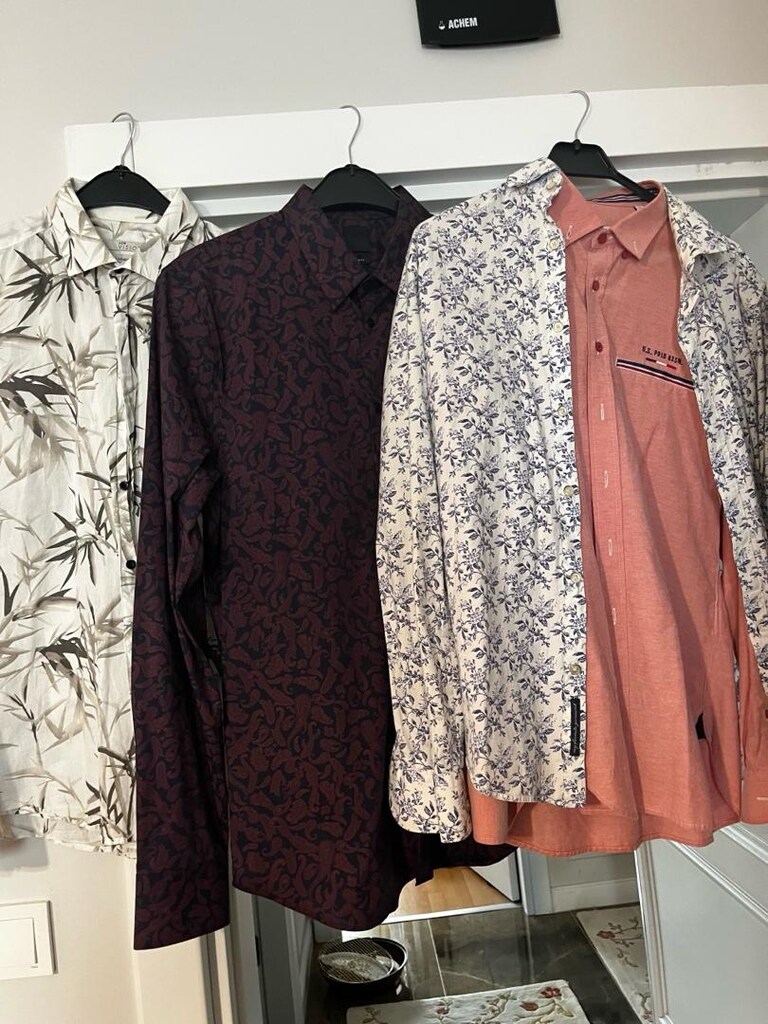 8Tane gömlek tertemiz kaliteli çoğu giyilmemiş sıfır ayarında yepyeni - 2
