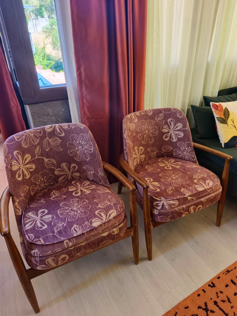 İkili Berjer Klasik Koltuk - 3