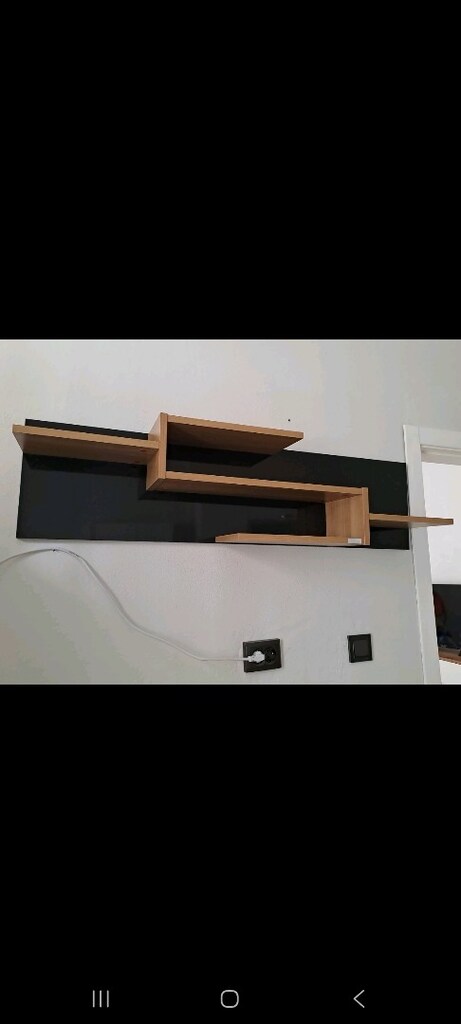 Modern raf , gözlü raf Mdf.marka 130 - 35 cm ölçülerde 800 tl - 4