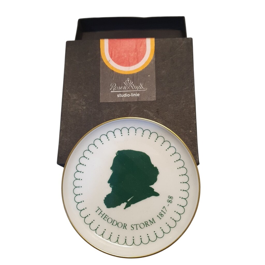Vintage Alman Rosenthal porselen Kaide tabağı - 3
