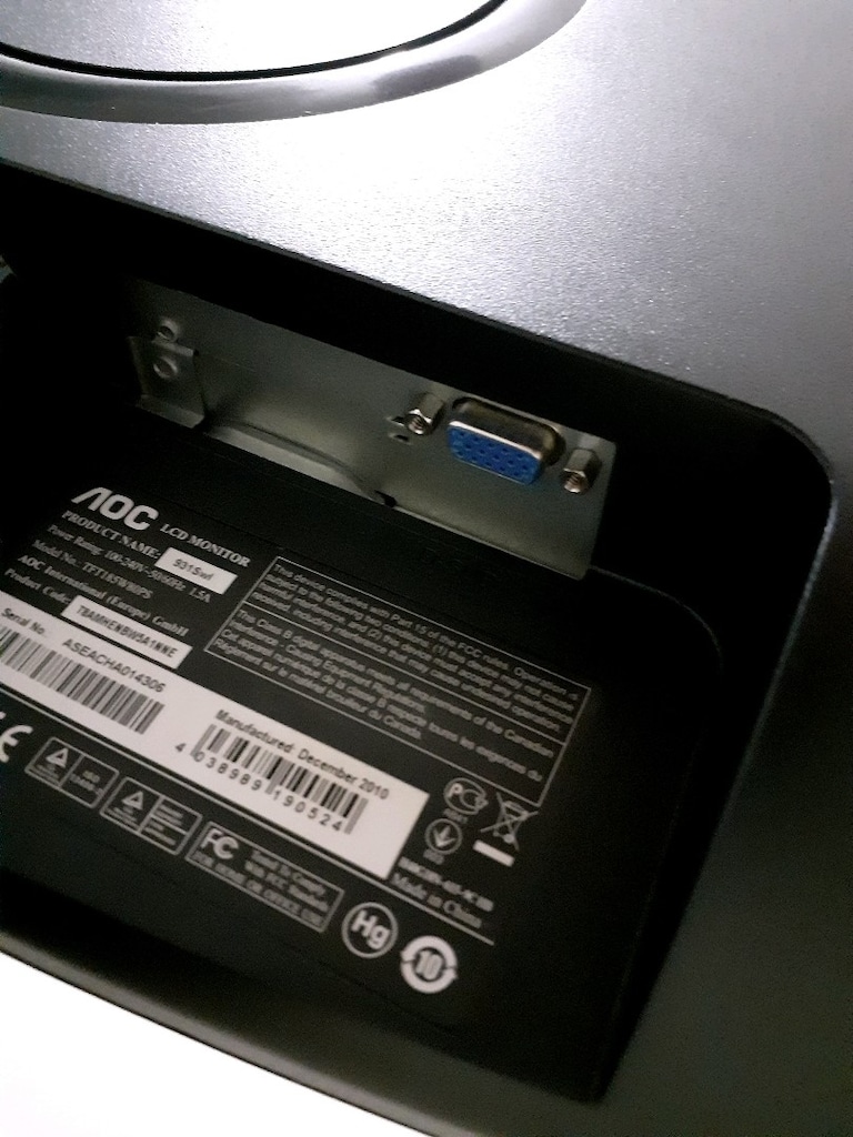 AOC 18.5 INÇ 60HZ MONİTÖR - 5