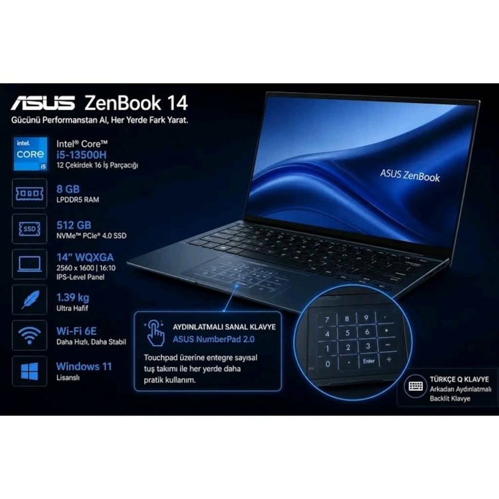 Asus Zenbook 14 - 16