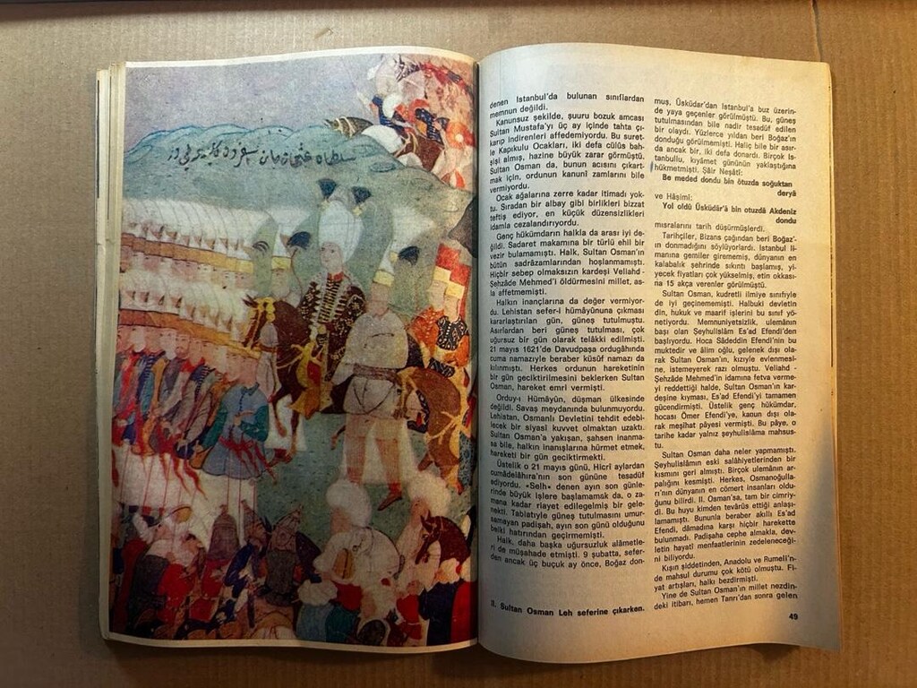 Hayat Tarih Dergi. Eylül 1972 . Yırtık, eksik sayfa yoktur. #hobi #kol - 7