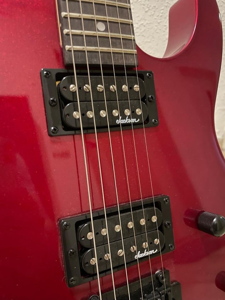 Jackson JS22 DKA Dinky Elektro Gitar (Metalik Kırmızı) - Sorunsuz - 5