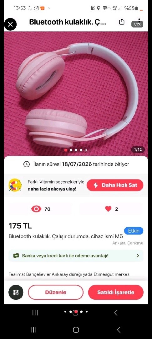 Kablolu kablosuz kulaklık çeşitleri. Mikrofonlu kulaklık. - 7