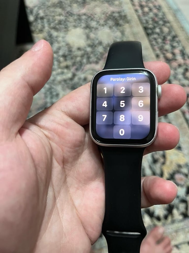 ACİL SATILIK APPLE WATCH SE 44 mm 1.nesil hatasız akıllı saat,PİL %100 - 5