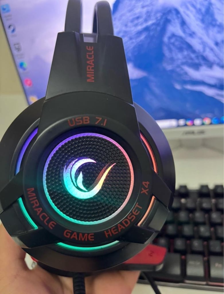 RGB RAMPAGE KLAVYE MOUSE KULAKLIK 3 LÜ SET - 6