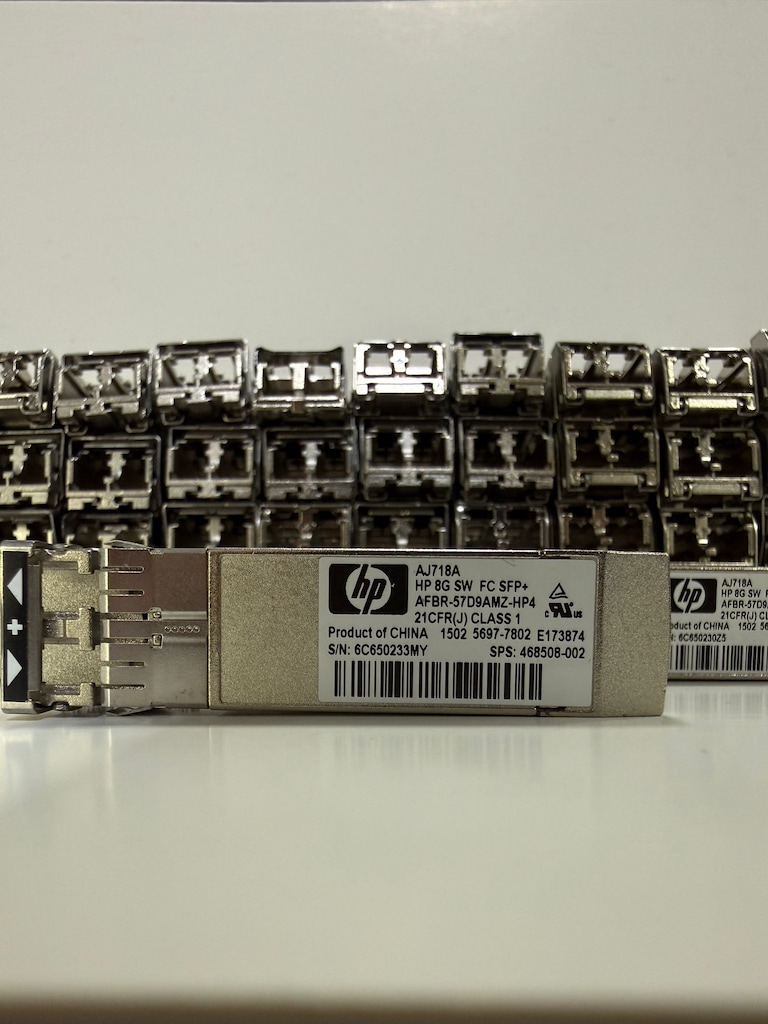 HP HPE AJ718A 8Gb Short Wave Fibre Channel SFP+ Transceiver Modül - 2
