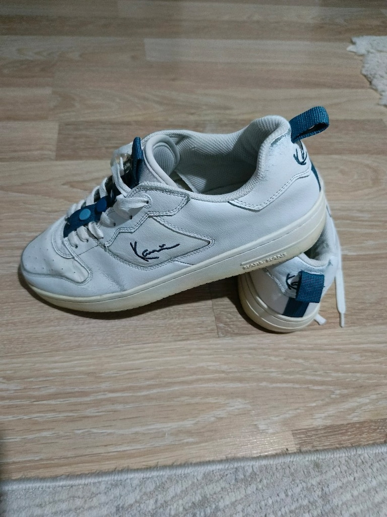 Karl Kani Beyaz / Mavi Sneaker (Numara: 46 / US 12) 44 giyene uyar - 5