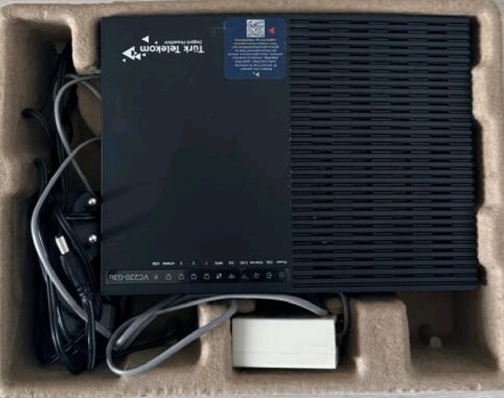TÜRK TELEKOM FİBER GÜÇLÜ MODEM 4 PORT - 6