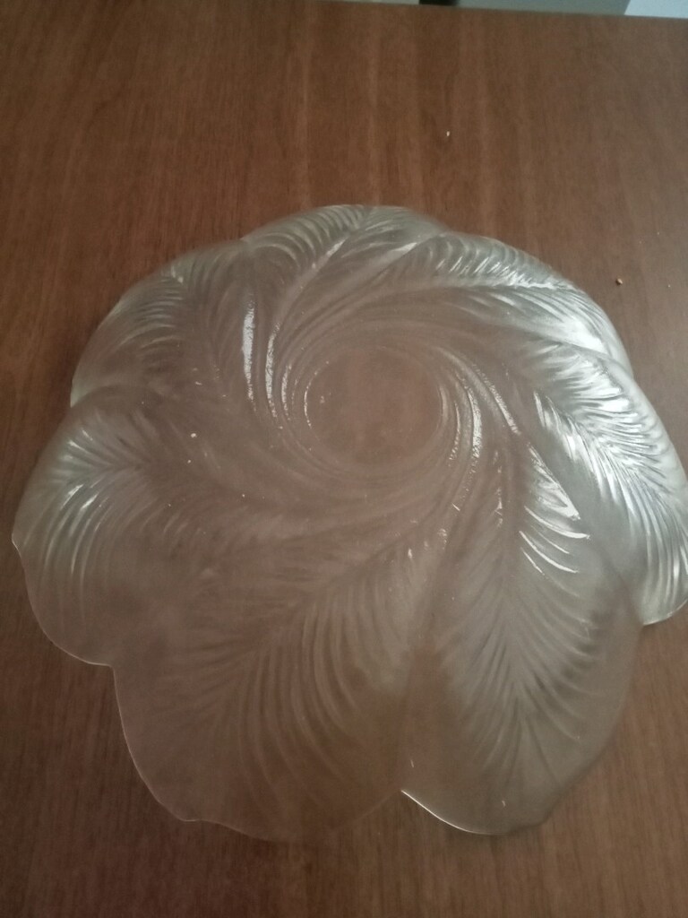 30*30 cm genişliğinde 6.5 derinliğinde cam kase - 4