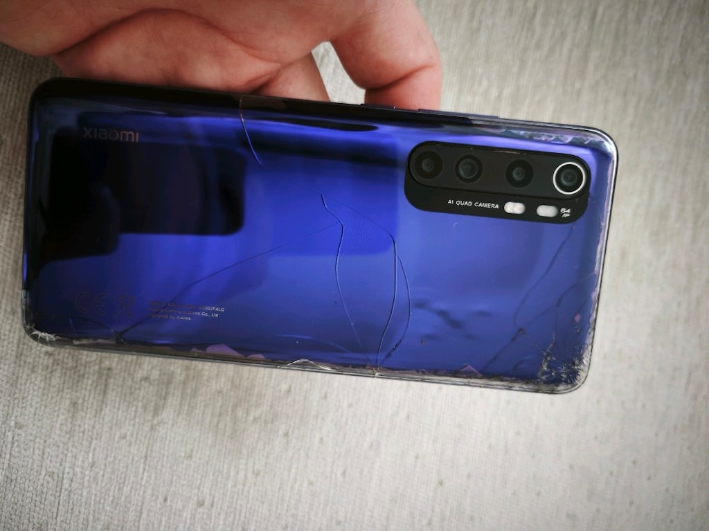 Xiaomi mi note 10 lite yasal cihaz ekran arizali - 7