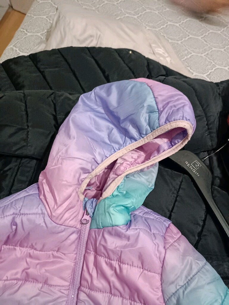 kız çocuk şişme mont - 5