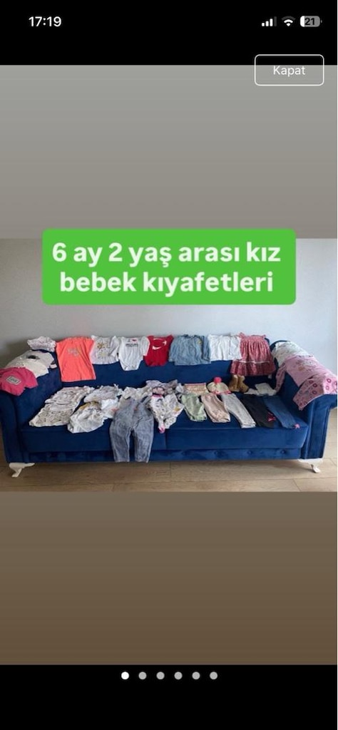 Yenidoğandan 5 yaşına kadar kız çocuk kıyafetleri Gardrops uygulaması - 11