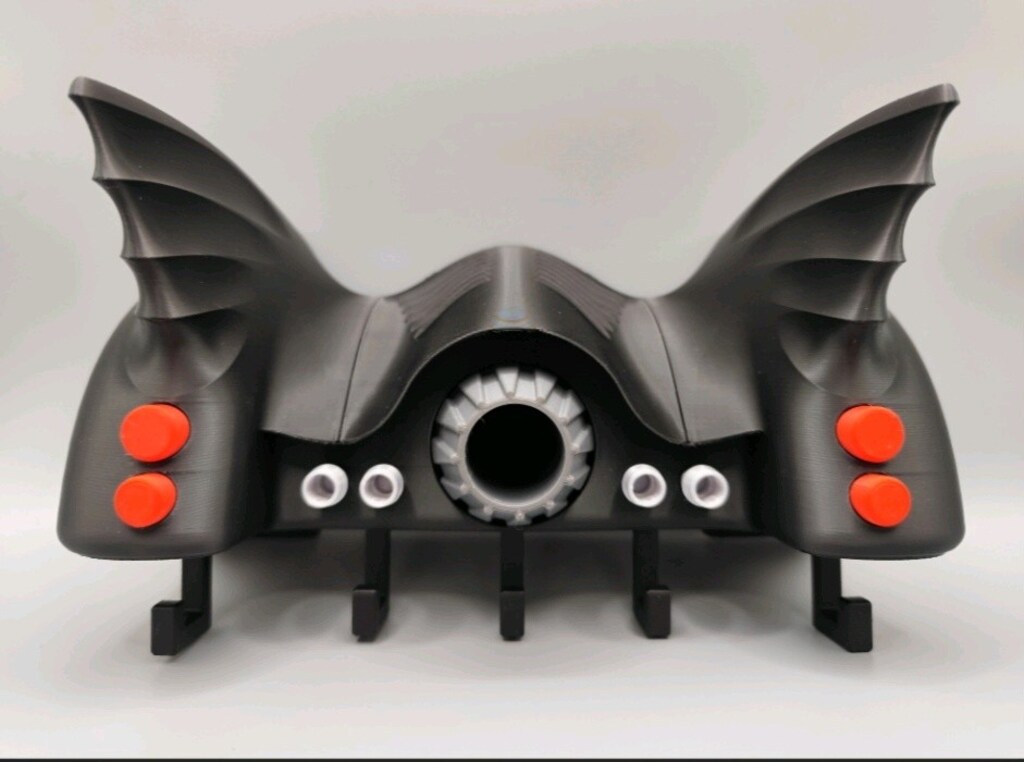 Batmobile 1989 Tasarımlı 3D Baskı Duvar Anahtarlığı - 4