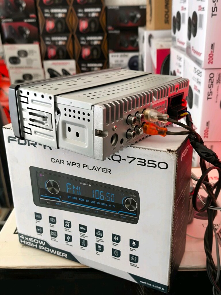 For-X 7350 Oto Teyp Bluetooth Usb SİFİR - 4