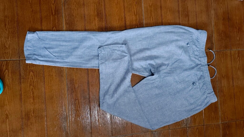 Erkek keten pantolon.. - 3
