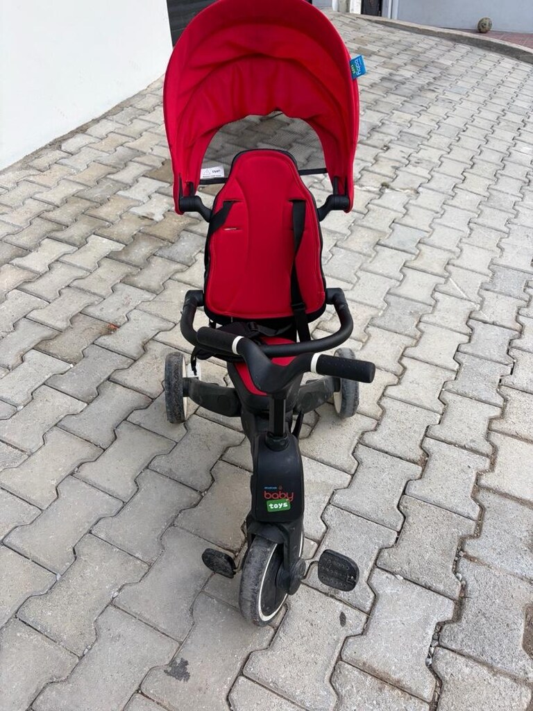 baby toys 3 Tekerlekli evebyn kontrollü bisiklet - 2