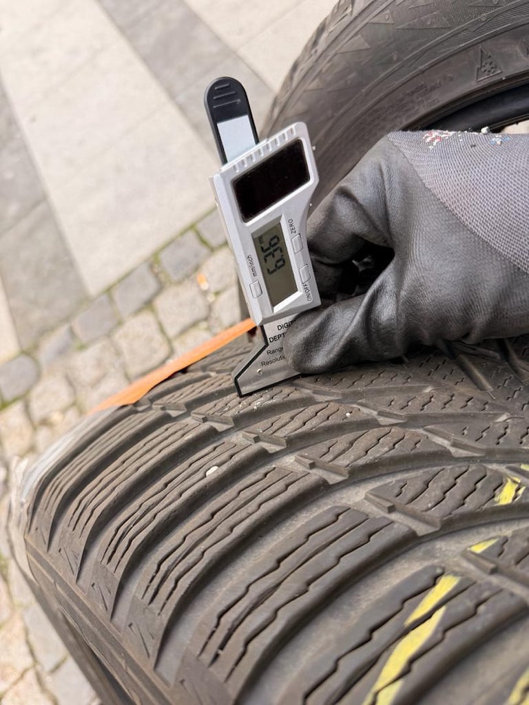 2023 cıkışlı 1 kış kullanılmış temiz yamasız 275/45 r 20 nokian kışlık - 4