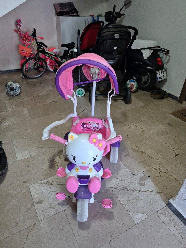 3 tekerlekli hello kitty bisiklet - 3