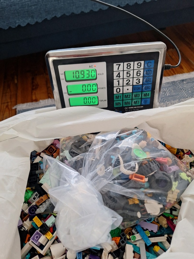 10 BUÇUK KİLO LEGO KLASİK - 13