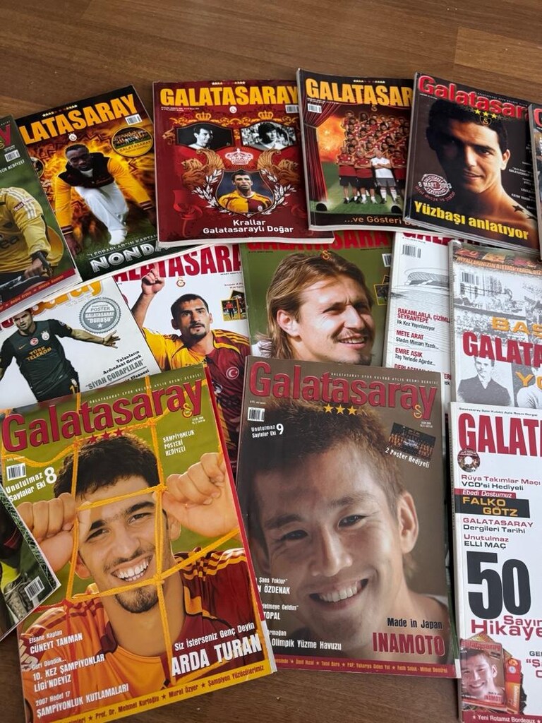 Galatasaray Dergileri 21 Adet 2003, 2006, 2007 - 3