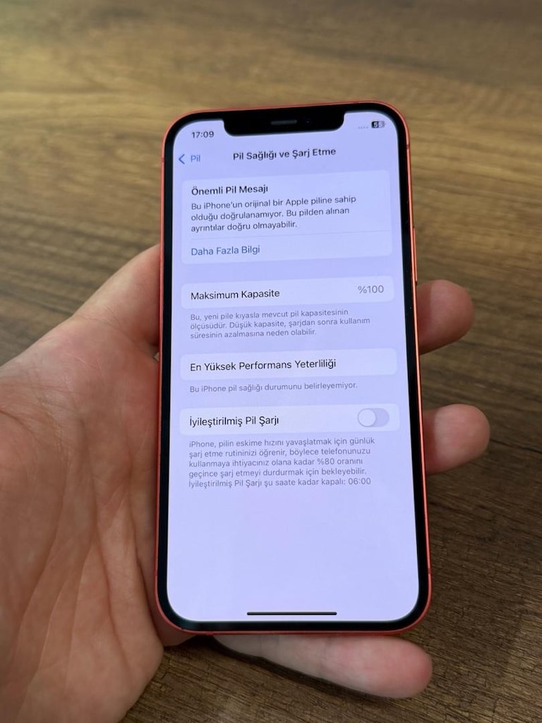 İphone 12 Kırmızı 64 gb TR CİHANGİR BİLGİSAYAR 25. YIL - 3