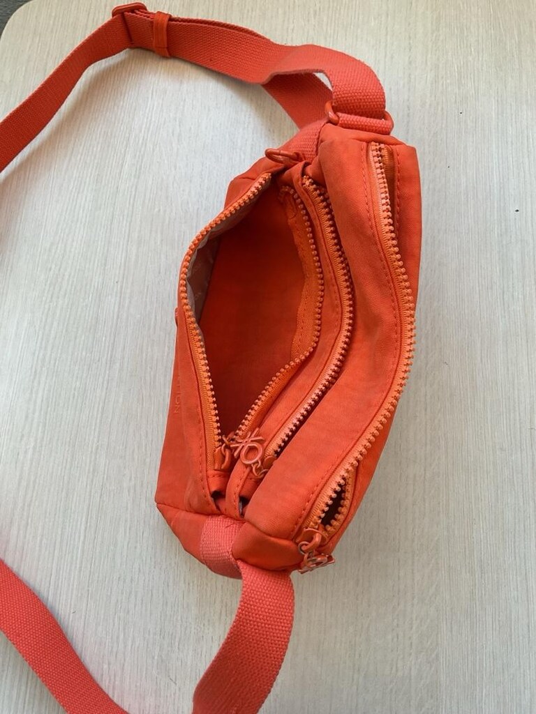 Benetton Turuncu Çanta - 4