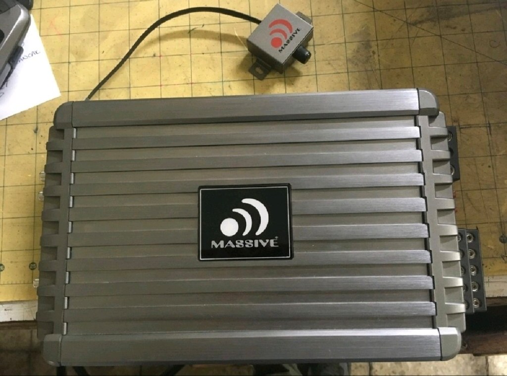 Massive 5 kanal Amfi ve Massive TKO12 D4 Subwoofer - 2