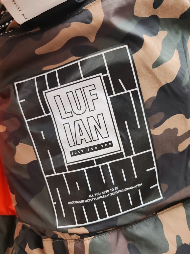 Lufian Kamuflaj Desenli Kaz Tüyü Şişme Mont (50 Beden / L) - 3