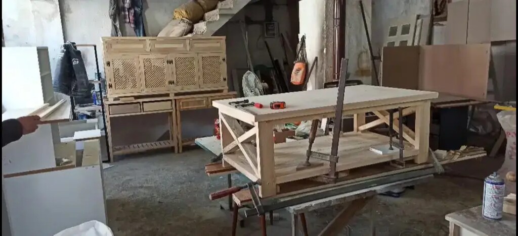 Ahşap masif orta sehpa - 3