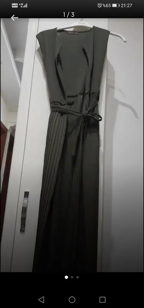 Haki yeşil tunik yelek - 2