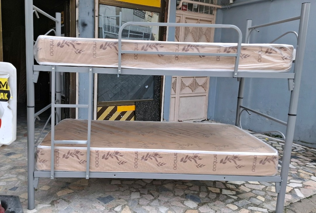 AYRILABİLİR GRI RANZA YATAK İSTANBUL İÇİ ÜCRETSİZ TESLİMAT - 10