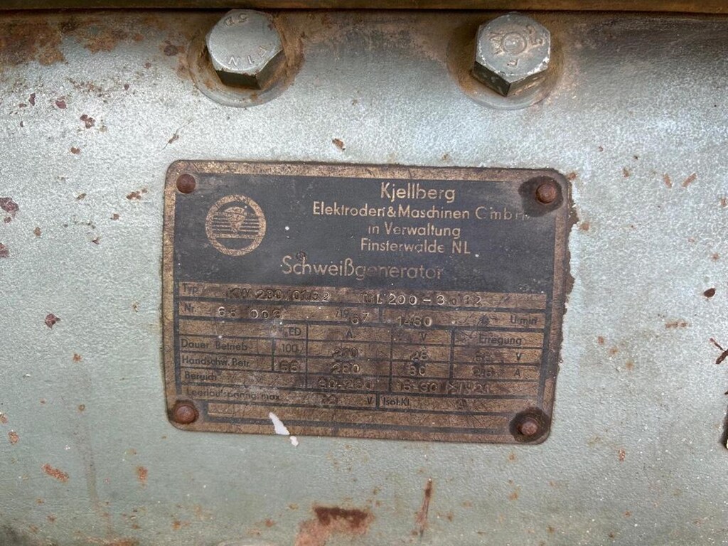 kaynak makinesi 1967 model alman - 5