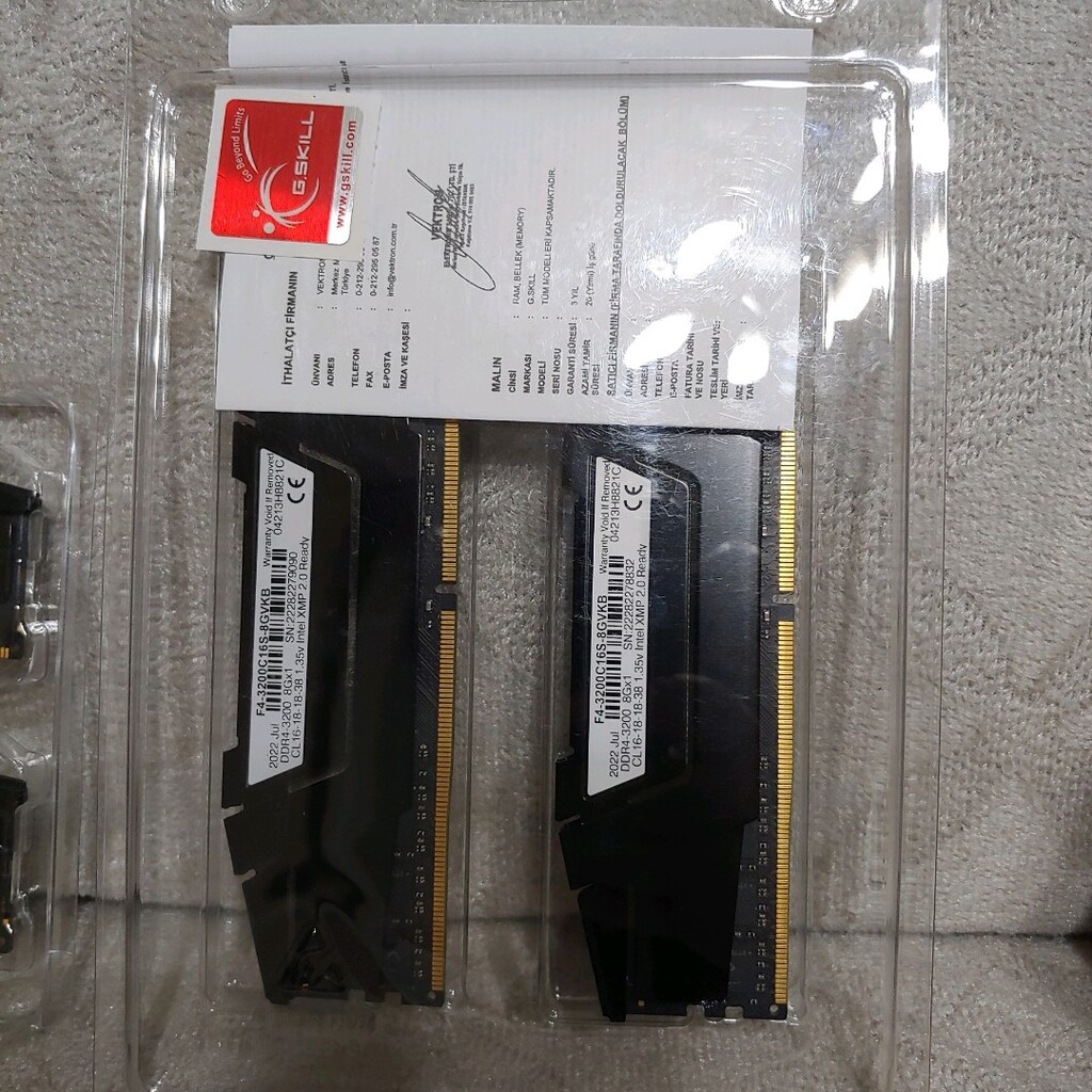 G-SKILL RIPJAWSDDR4 3200 MHZ 4x8GB =32GB - 2