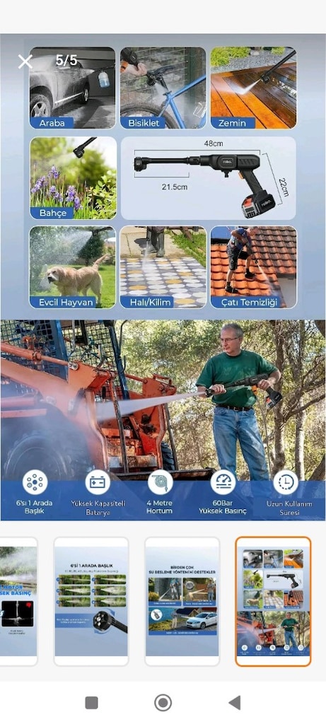 araba yıkama tabancası - 3