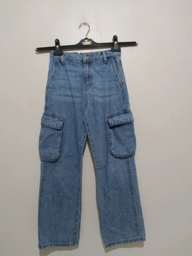 Civil Boys Kargo Cepli Kot Pantolon 8-9 Yaş