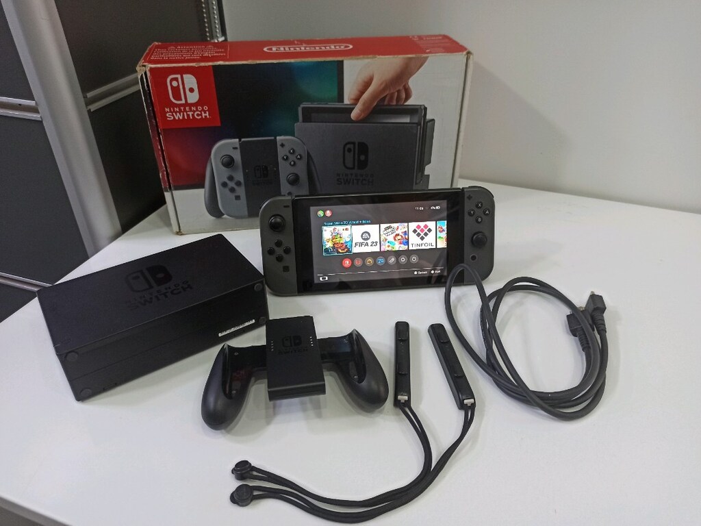 Nintendo Switch Standart Hac-001 128 GB Kırık Sürüm TinFoil - 2