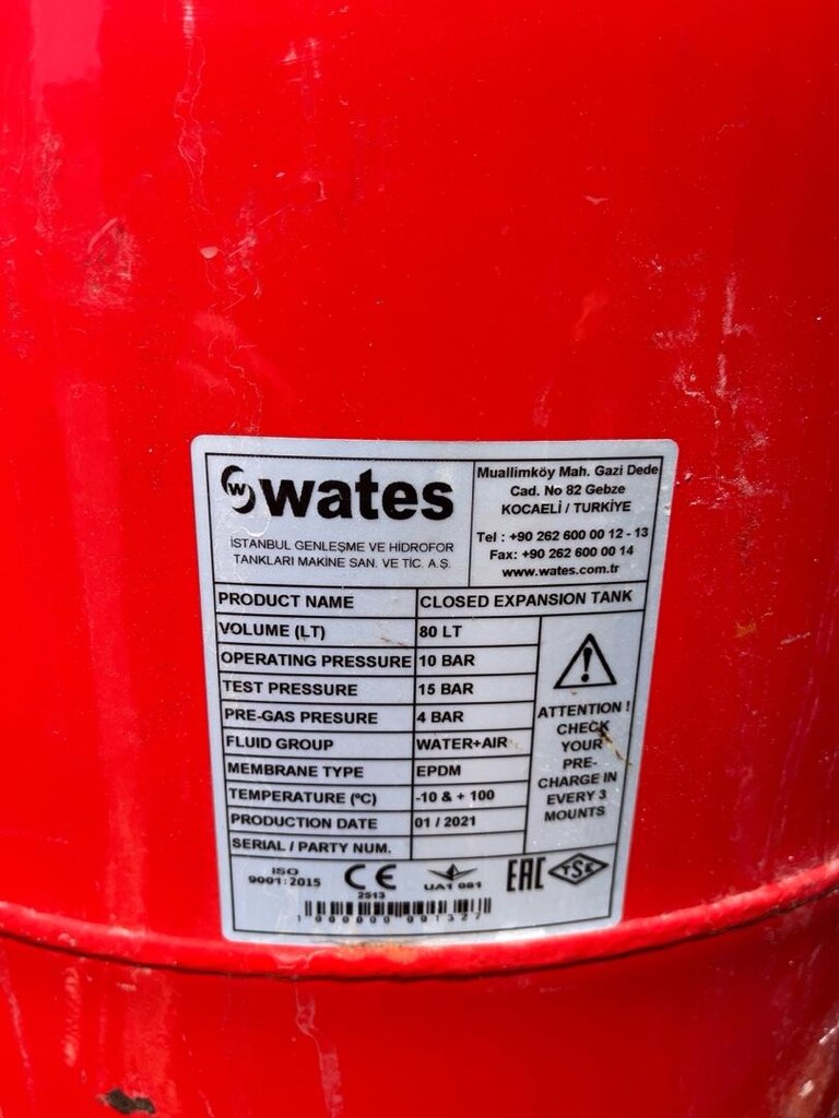 Genleşme Tankı 80 Litre - 3