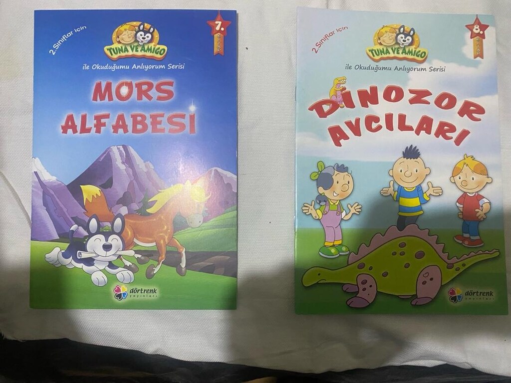 kitap serisi 2.sınıf okuduğumu anlıyorum Tuna ve Amigo serisi - 4