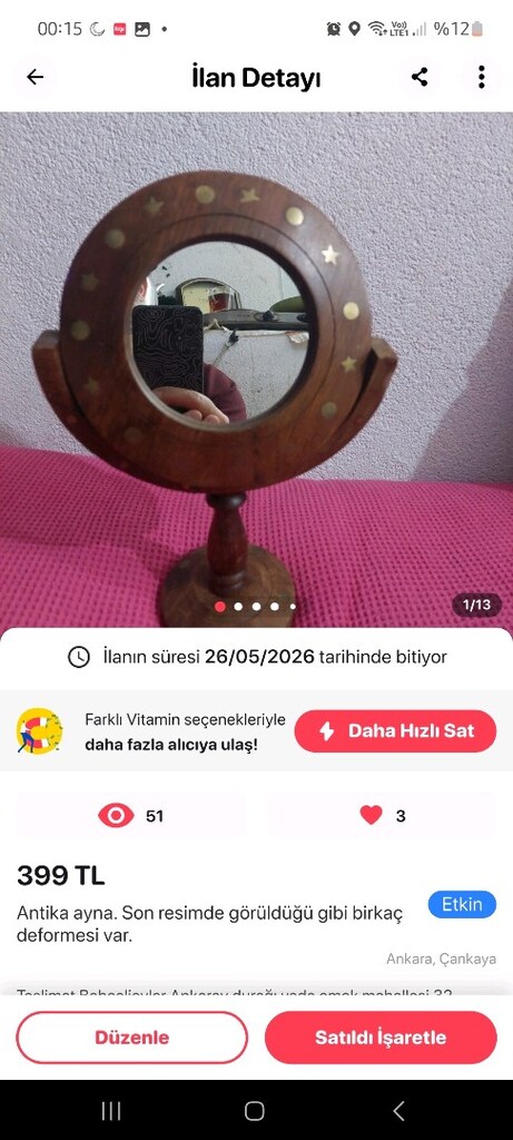 Ayna çeşitleri. Boy Aynası çeşitleri. Makyaj aynası çeşitleri - 11