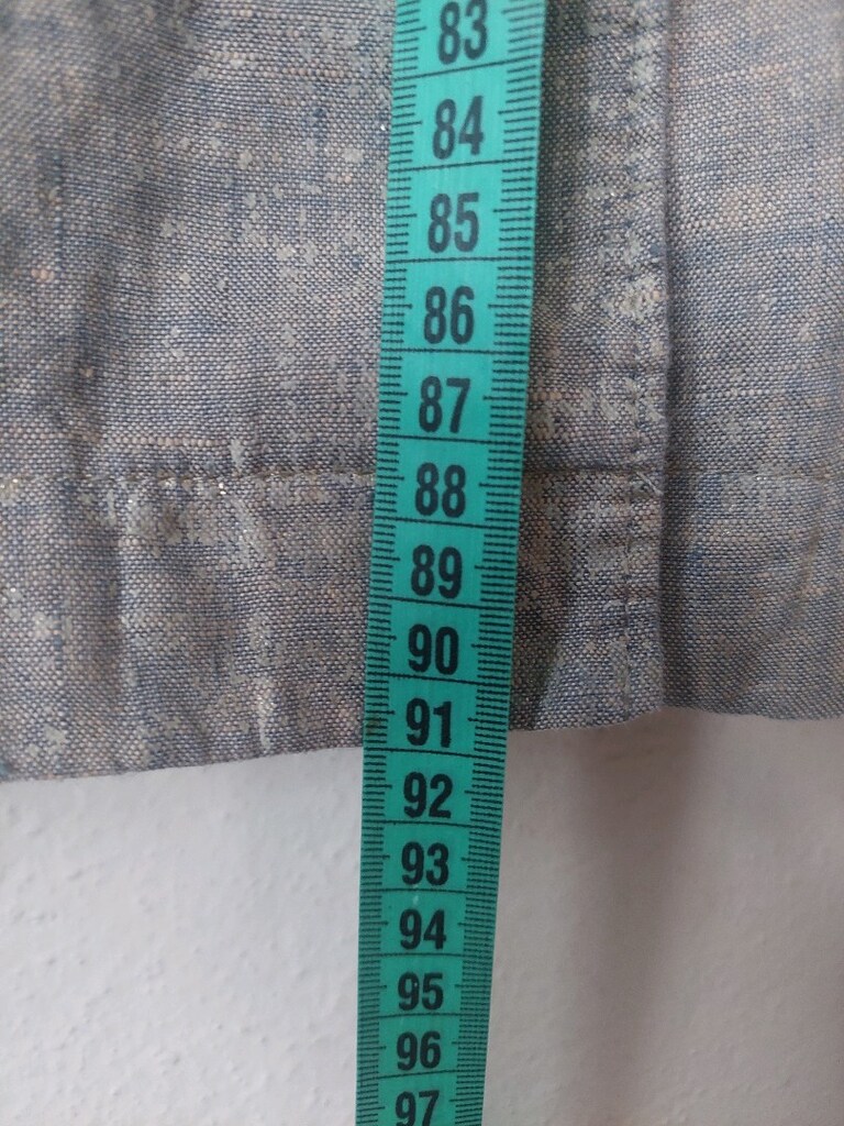 NEST nakışlı saf KETEN ikili takım elbis - 10