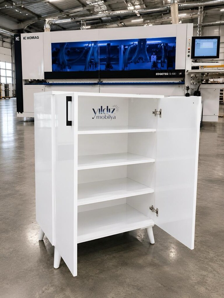 ayakkabılık portmanto vestiyer mdf dolap çok amaçlı dolap kiler erzak - 3