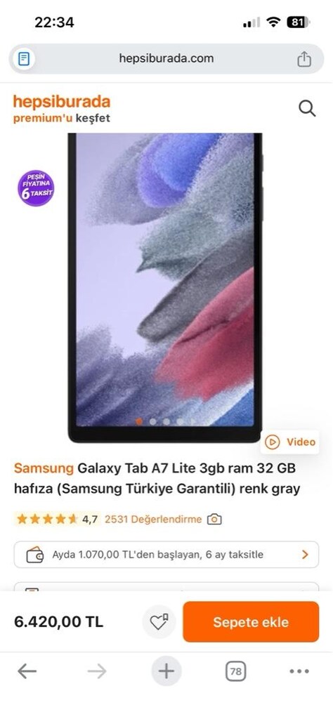 samsung tablet ve aksesuarları - 23