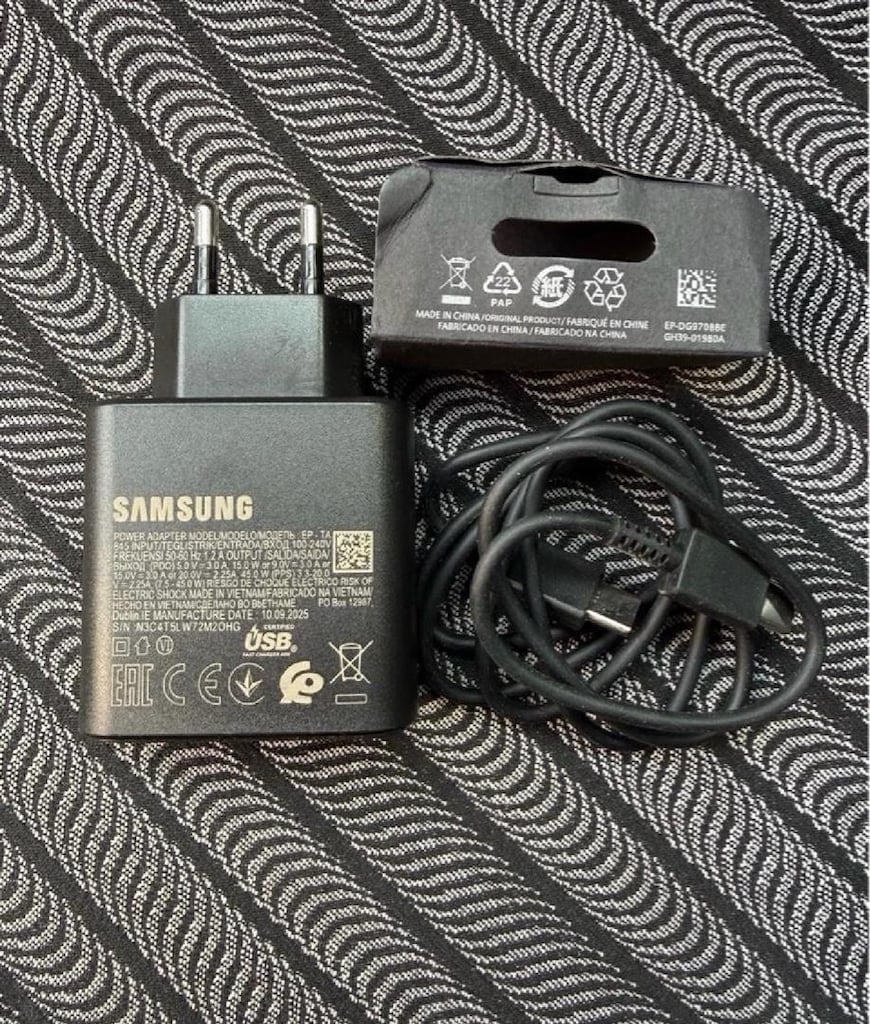 orijinal Samsung 45 walt süper hızlı şarj aleti - 3