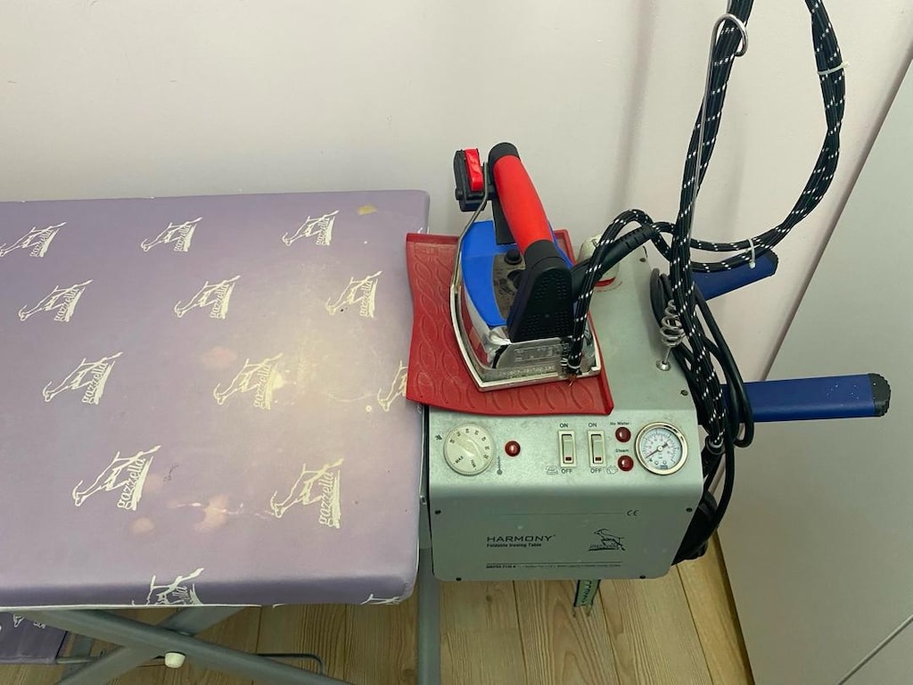 siller katlanabilir canlı büyük kazanlı ütü evde kullanıldı - 2