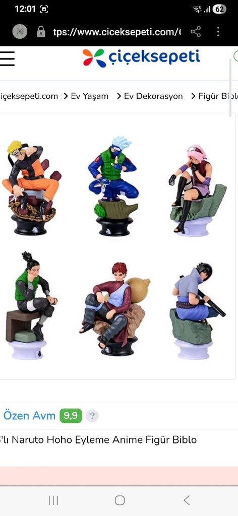 Naruto Anime Figür - 17