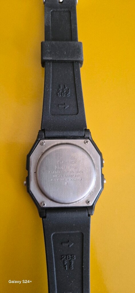 CASIO F-91 Tertemiz sorunsuz - 5